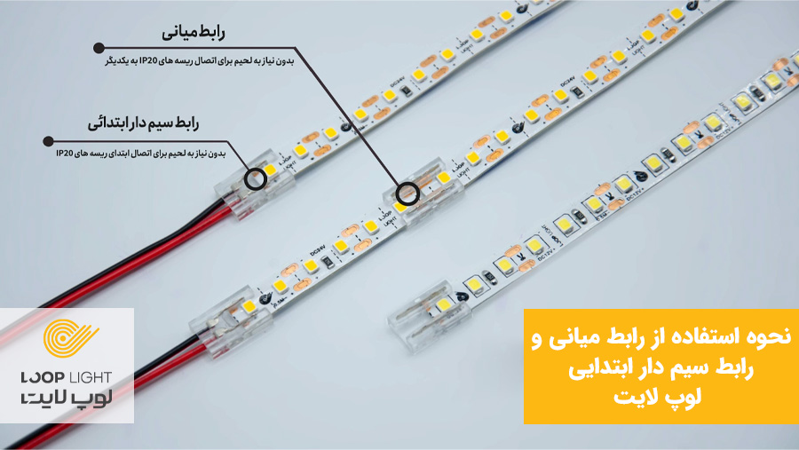 رابط ریسه 12 ولت لوپ لایت