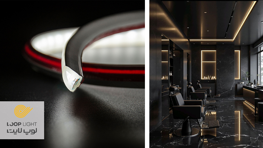 ریسه‌های کرنر لاین برای نصب در گوشه‌ها