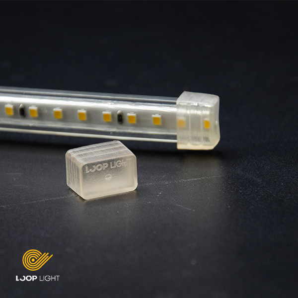 درپوش انتهایی ریسه نئون فلکس برای آب بندی