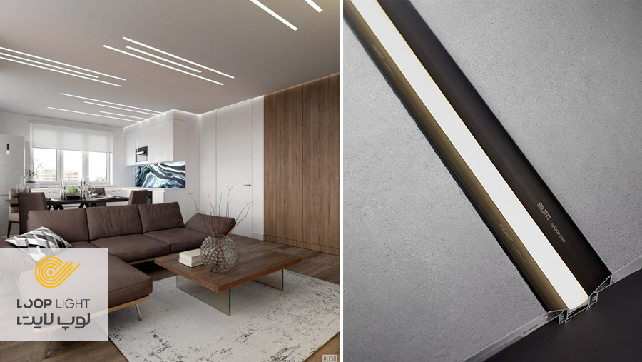 جدیدترین لاین نوری برای سقف پذیرایی